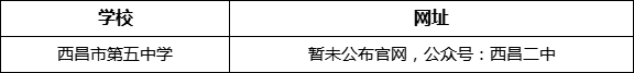 涼山州西昌市第二中學(xué)網(wǎng)址是什么？