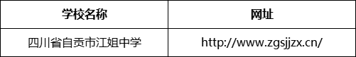 自貢市四川省自貢市江姐中學(xué)網(wǎng)址是什么？