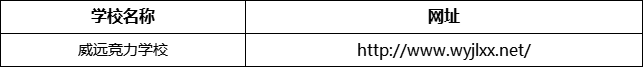 內(nèi)江市威遠(yuǎn)競(jìng)力學(xué)校網(wǎng)址是什么？
